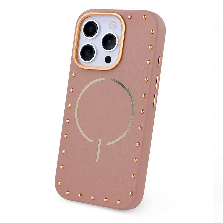 Funda Tachas Compatible con MagSafe para iPhone 12 Pro Max