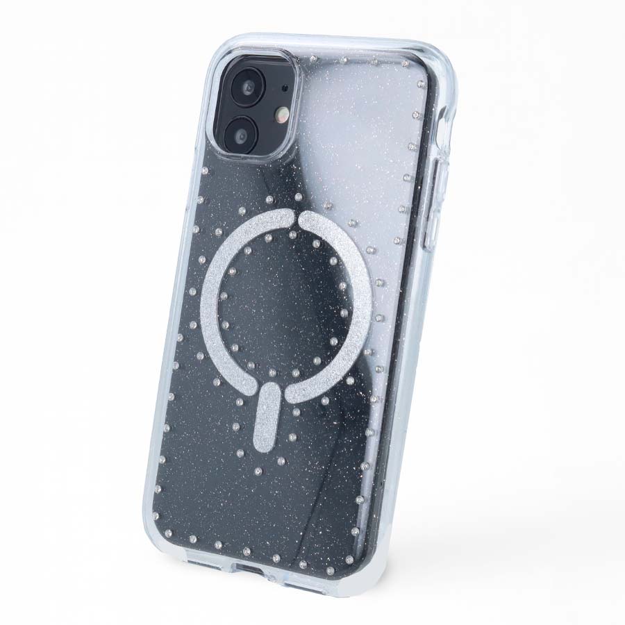 Funda Brillantes Glitter Compatible con MagSafe para iPhone 11