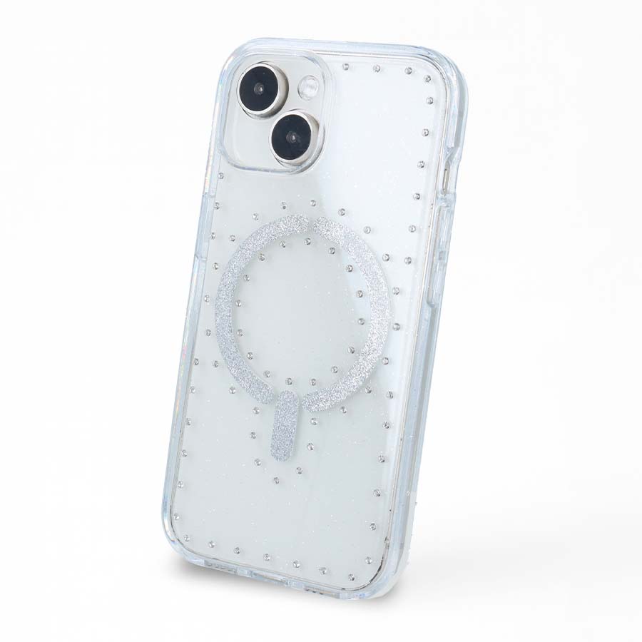 Funda Brillantes Glitter Compatible con MagSafe para iPhone 15