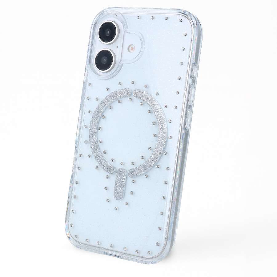 Funda Brillantes Glitter Compatible con MagSafe para iPhone 16