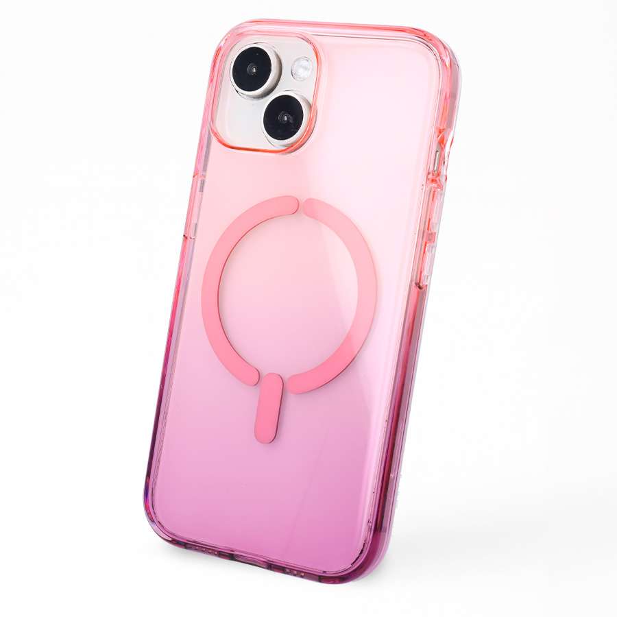 Funda Antiyellow Degradada Compatible con Magsafe para iPhone 15