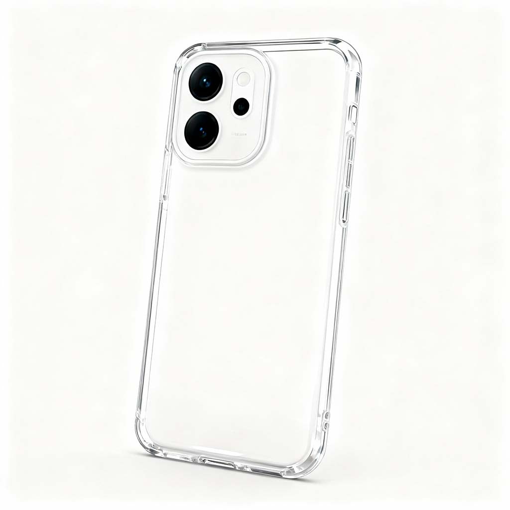 Funda Silicona Transparente para Oppo Reno 14F