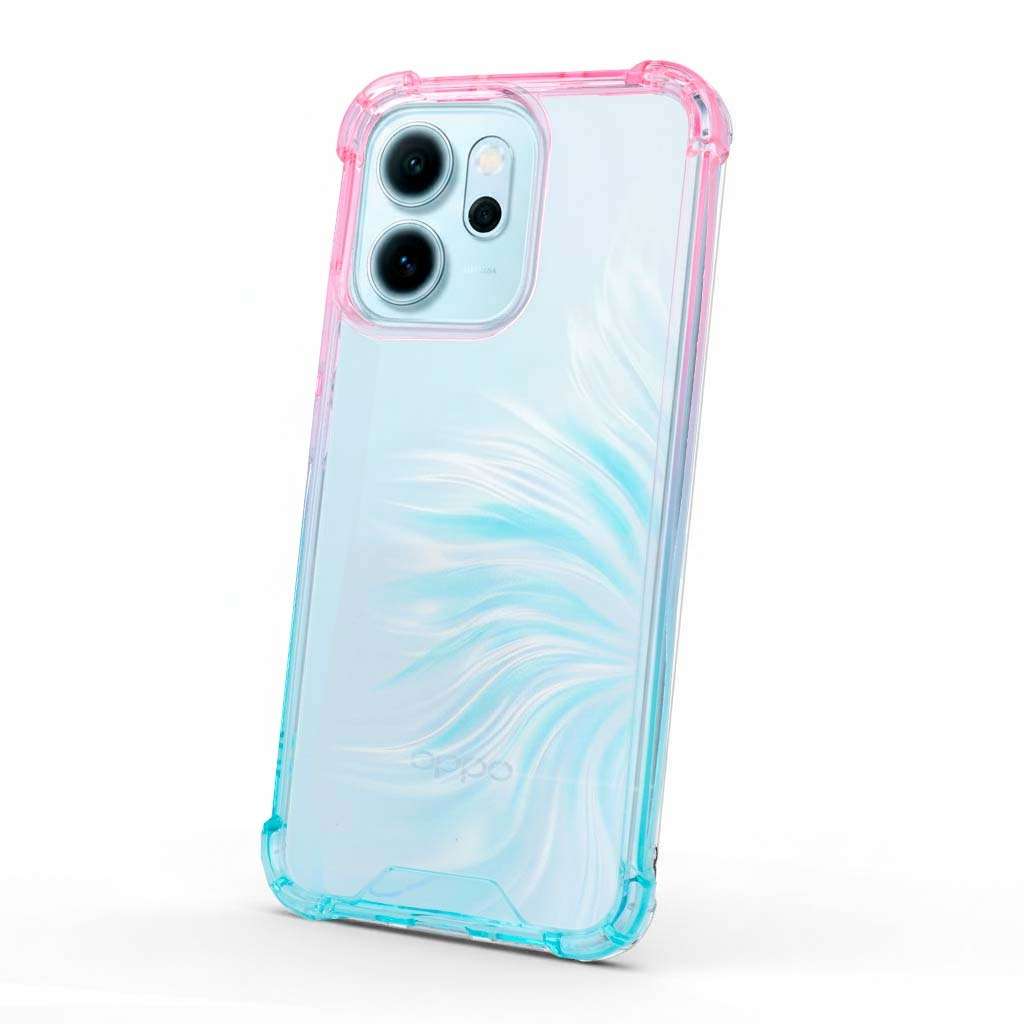Funda Bumper Reforzada Degradada para Oppo Reno 14F