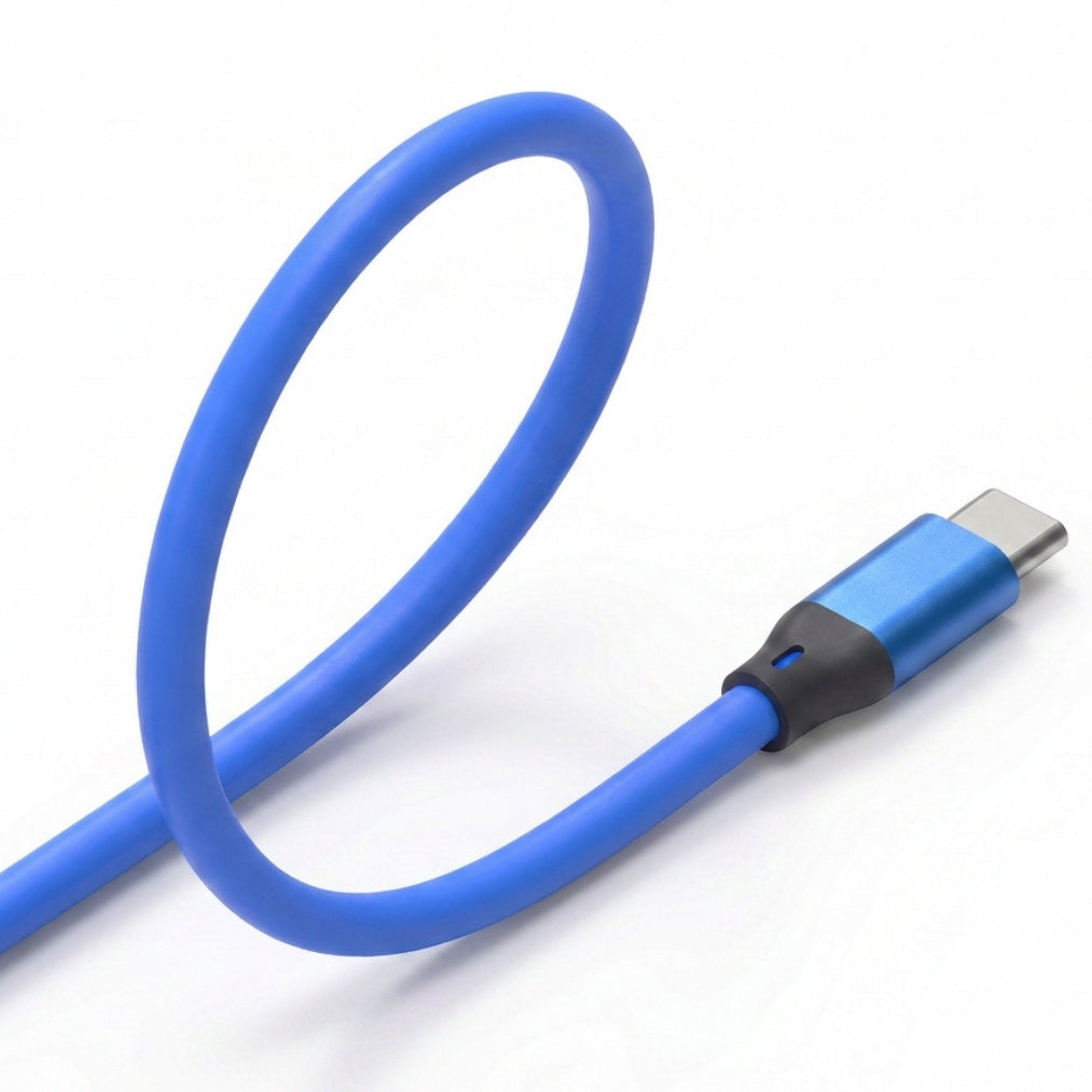 Cable Silicona - Cable Tipo C a Lightning