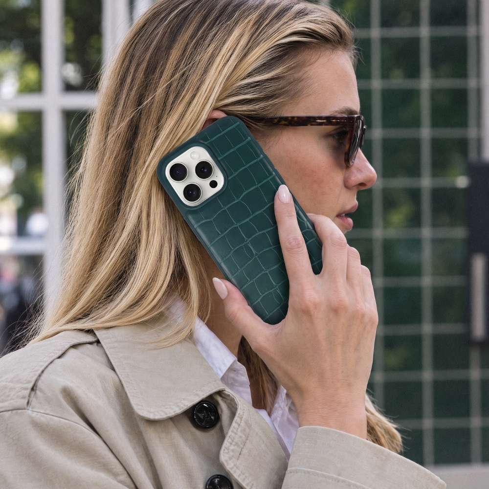Funda Cocodrilo para iPhone 16 Pro Max
