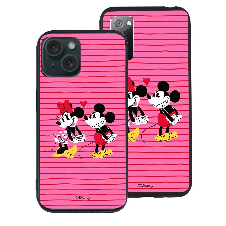 Funda oficial Disney Classic Romance - Detalle del diseño Mickey y Minnie