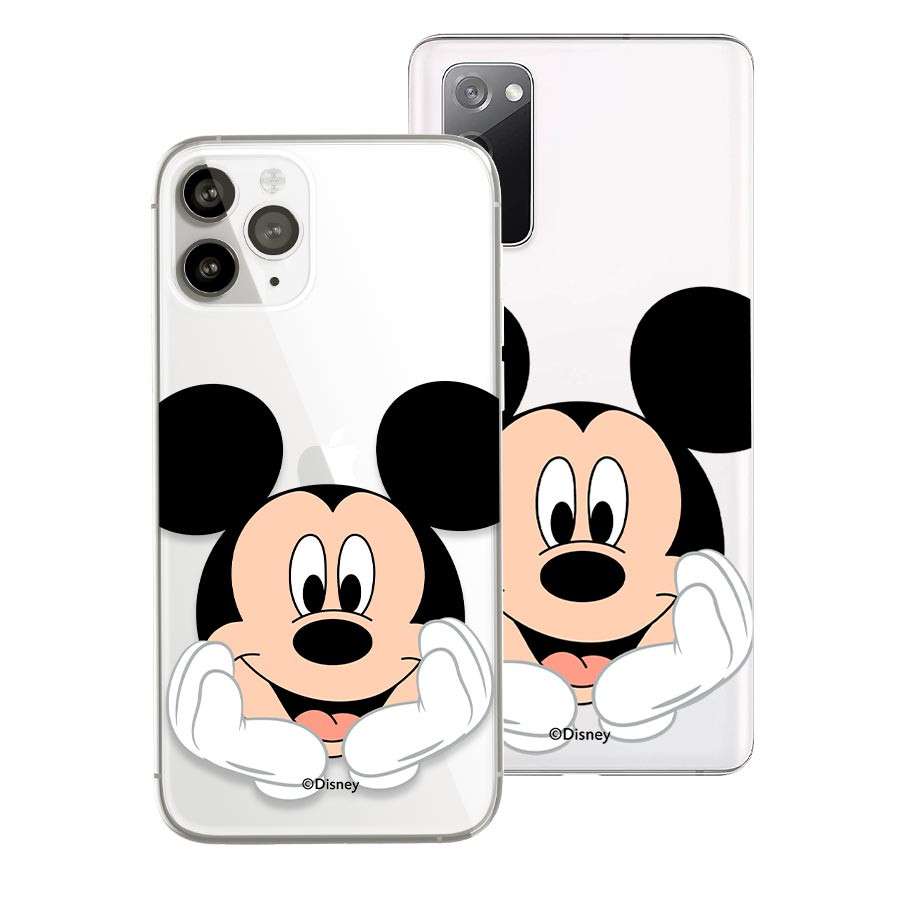 Funda oficial Disney Mickey Love con Mickey para móvil - Vista frontal
