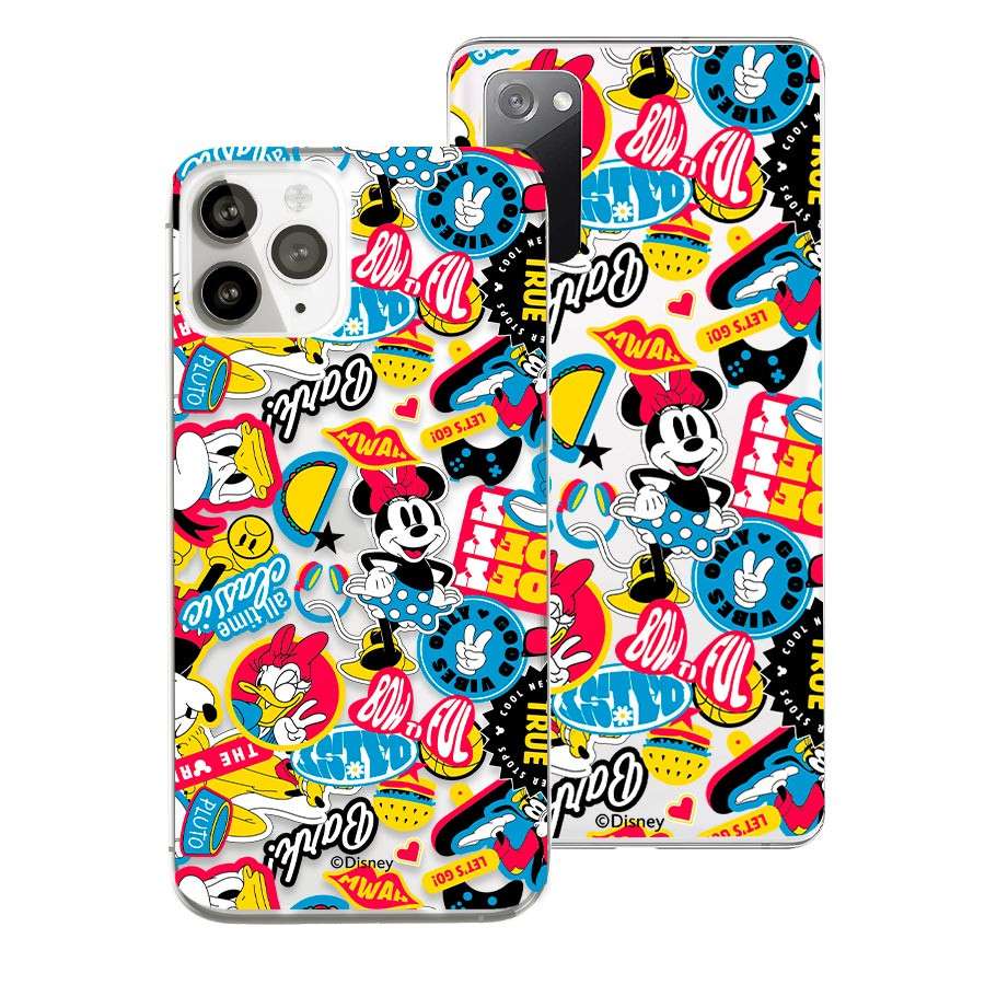 Funda oficial Disney Minnie Mouse Retro con Minnie para móvil - Vista frontal