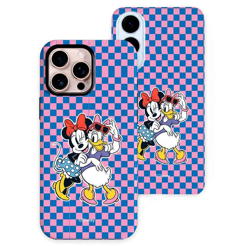 Funda oficial Disney Minnie & Daisy con Minnie y Daisy para móvil - Vista frontal
