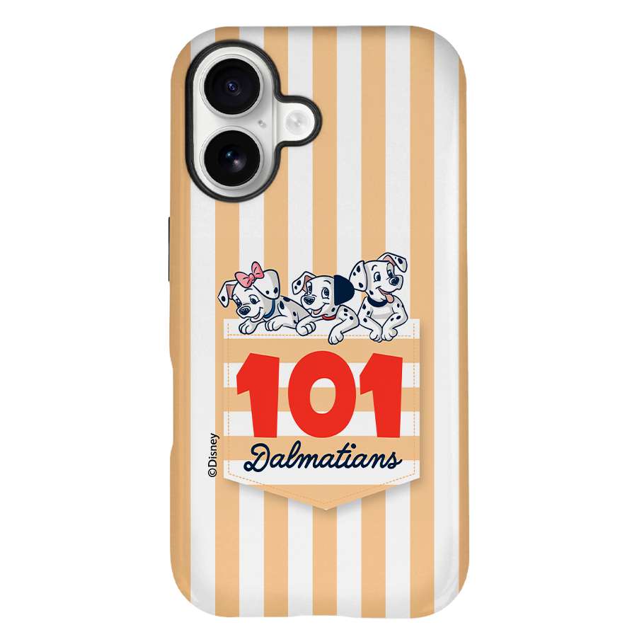 Funda Tough Oficial 101 Dálmatas - Yellow