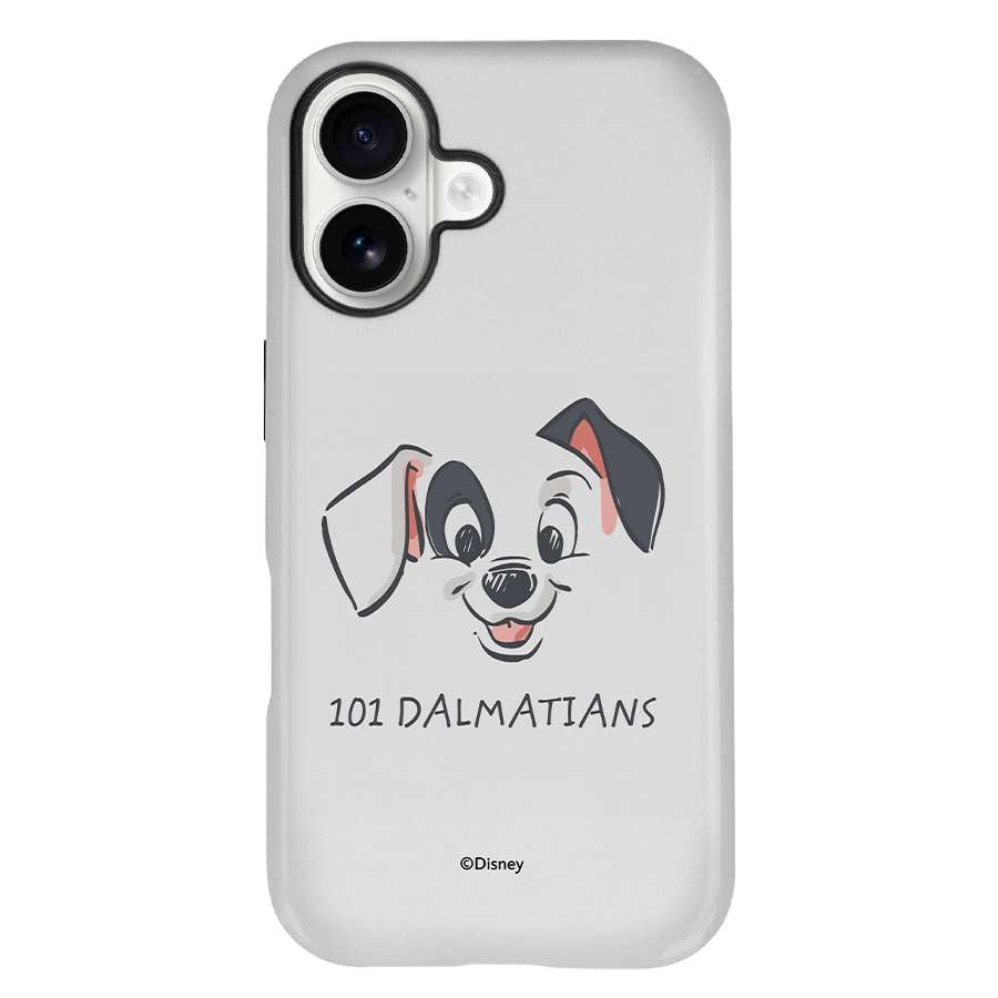 Funda Tough Oficial 101 Dálmatas - White