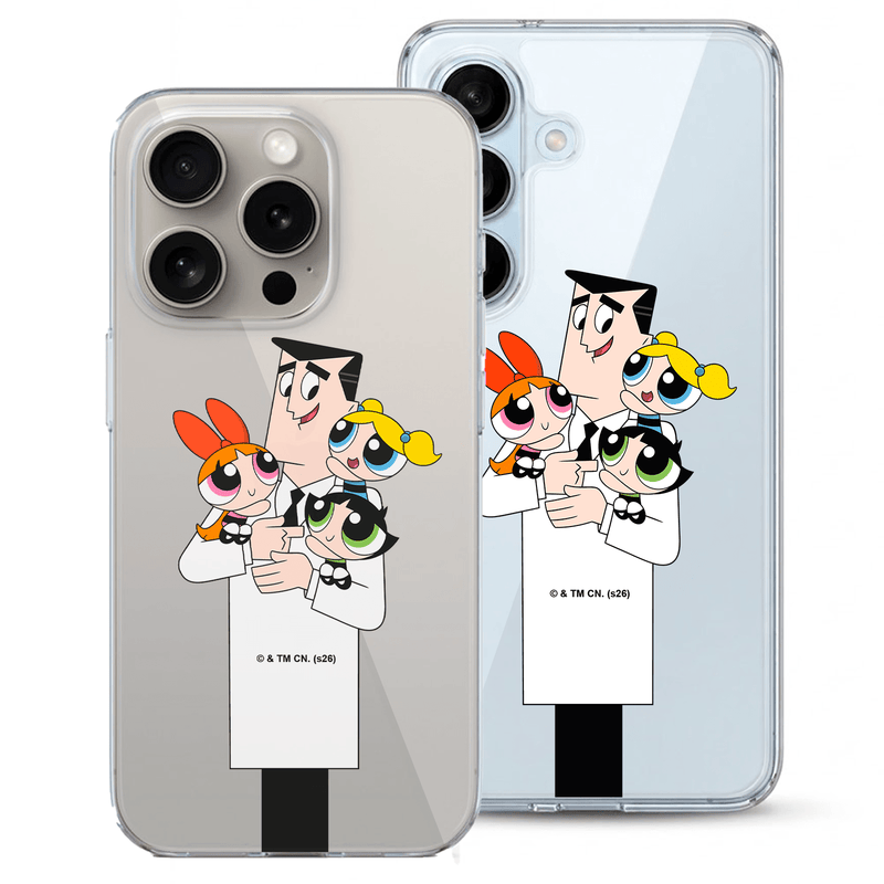 Funda Oficial Las Supernenas Profesor Utonio - Mockup en móvil