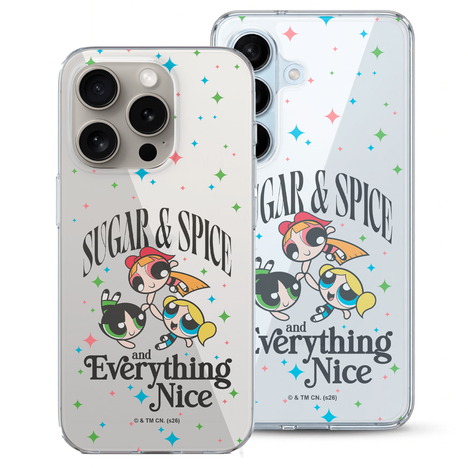 Funda Oficial Las Supernenas Sugar and Spice - Mockup en móvil