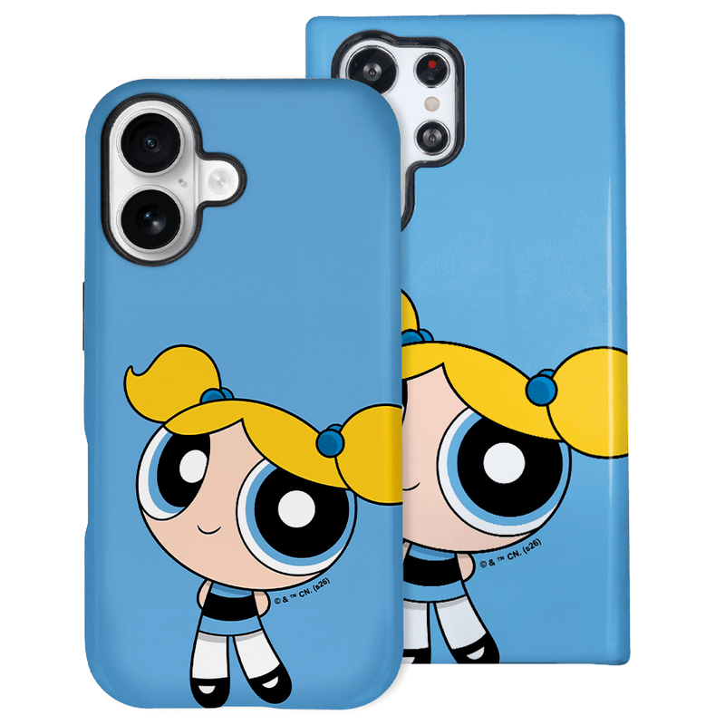 Funda Tough Las Supernenas Burbuja (Bubbles) - Mockup en móvil