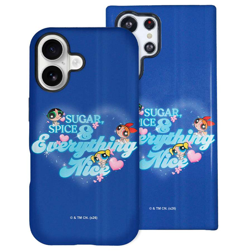Funda Tough Las Supernenas diseño Blue - Vista frontal