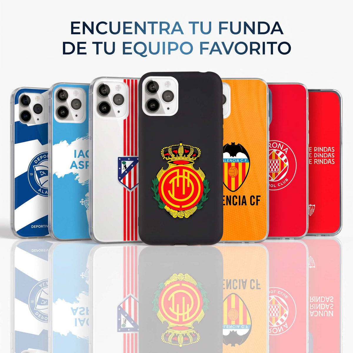 Funda Oficial Recreativo Huelva -  Escudo Azul